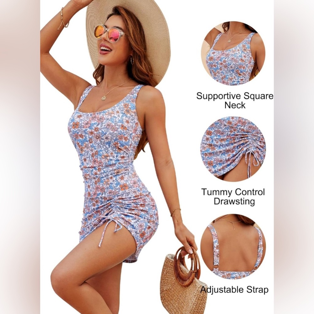 BMJL One Piece Swimsuits Swimdress for Women..size 2XL..(NWT)